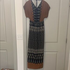 Boho Print Maxi Dress